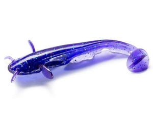 Poisson-chat 2" #060 Dark Viol/Peacock&Sil 10pcs