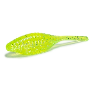 Bass Assassin 4cm Tiny Shad Chartreuse Silver Glitter 15szt
