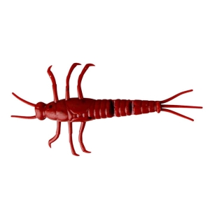 Savage Gear LB 3D PVC Mayfly 5cm Rouge 8pcs