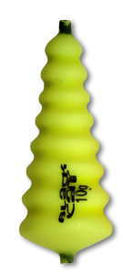 Arbre à chat noir flotteur sous-marin 10g jaune fluo
