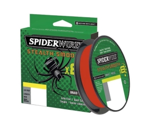 Spiderwire Stealth Smooth 8 150m 0.19mm 18kg Code Rouge