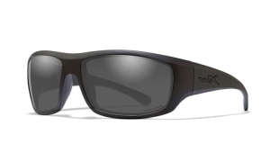 Wiley X OMEGA Captivate Polarisé Gris Fumé Cadre Noir Mat (Black Ops)