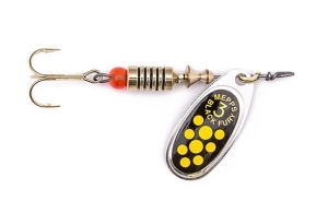 Mepps BLACK FURY argent/jaune 3/6,5g