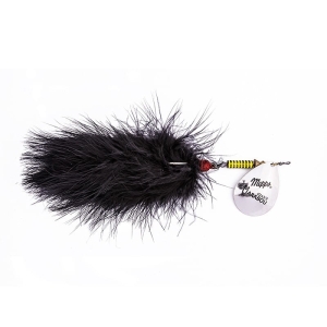 Mepps GIANT MARABOU argent/noir_argent/noir 40g