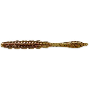 PoissonUP écailleux FAT 3,2" #045 Citrouille verte/R&B 8pcs