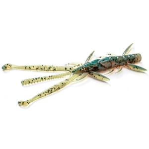 Crevettes FishUP 3 #017 Motor Oil Pepper 9pcs