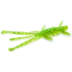 Crevette FishUP 3" #026 Flo Chartreuse/Vert 9pcs