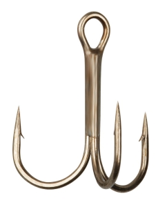 GAMAKATSU 13B TREBLE HOOKS BRONZE #12 10pcs
