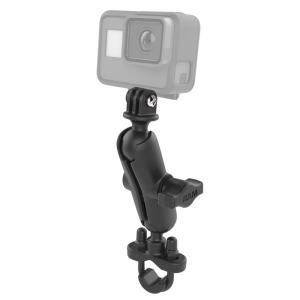 RAM U-Bolt Double Ball Mount with Camera Adapter (en anglais)