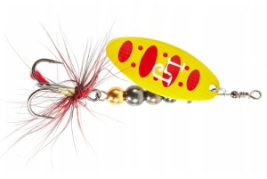 LUCKY JOHN SHELT BLADE spinner #4 15g 010
