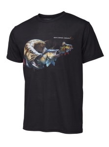 Savage Gear Cannibal Tee S Noir