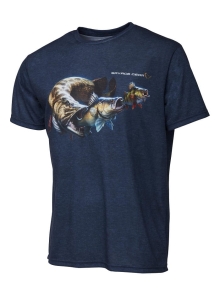 Savage Gear Cannibal Tee S Bleu