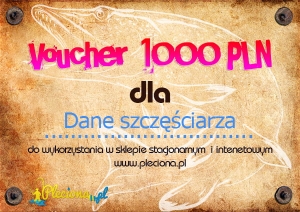 BON D'ACHAT D'UNE VALEUR DE 1000 ZŁ