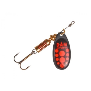 DAM Effzett Standard Spinner Black Red 10g