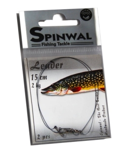 Spinwal leader 15cm 2kg pour boue 2 pcs.
