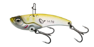 SG CICADA VIB LAME VERT ARGENT AYU 4,5 CM 8,5g