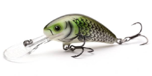 Salmo Hornet Sinking 4cm Olive Hot Spot