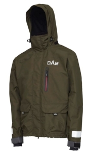 DAM MANITOBA Veste de pêche coupe-vent et imperméable Taille XXXL, Vert thym, 3XL