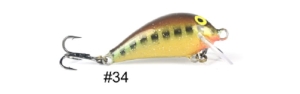 Wobbler SIEK Bzyk 3,5 cm, couleur 34