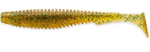 FishUP U-Shad 3" #036 - Caramel/Vert & Noir