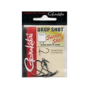 Gamakatsu Swivel Shot Hooks Noir #1
