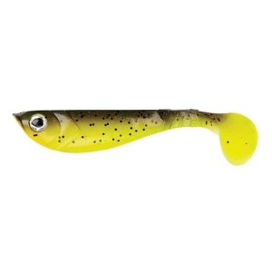 Pulse Shad 6cm Brown Chartreuse 8pcs.