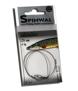 Spinwal 25cm 6kg guide 2pcs.