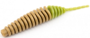 FishUP Tanta 1,5" #137 Lait de café/Olivier clair 10pcs