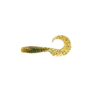 FishUP Fancy Grub 2" #036 Caramel/Vert/Noir