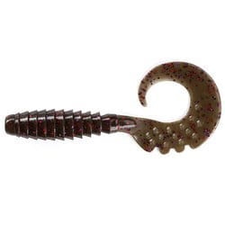 FishUP Fancy Grub 2" #050 Citrouille verte Bro/Rouge/Pu