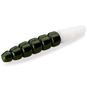FishUP Morio 1.2" #140 - Olive foncé/blanc