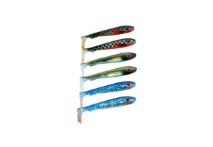 McRubber Bass 8cm Ciel Clair 6pcs