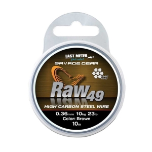 Savage Gear Raw 49 line 0.36mm 11kg Brown 10m