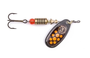 Mepps BLACK FURY noir/rouge/orange 4/8g