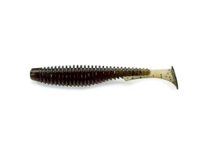 FishUP U-Shad 6,2cm #043 Watermelon Brown Black 9szt