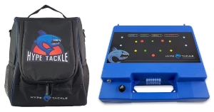 Hype Tackle Cover Bag Set Black + PREMIUM Box pour deux batteries rechargeables avec fusible