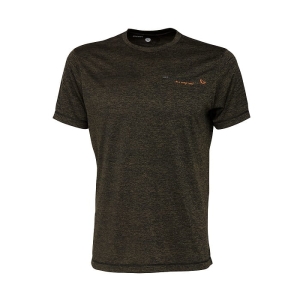 T-shirt SG Fighter Stretch Burntch Olive Melange M