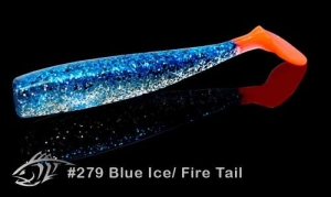 LC Shaker (Tail Colors) 3.25" Blue Ice FT
