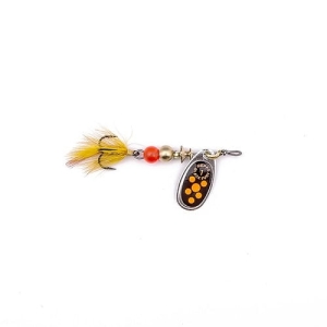 Mepps BLACK FURY Mouche Silver/Red Dots 1 3.5g