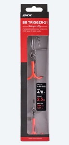 BKK BB Trigger-21 UVO Stinger rig #4/0