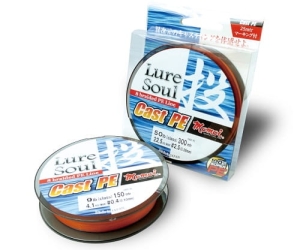 MOMOI Lure Soul CAST P.E. ligne tressée 0.23mm 150m