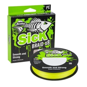 Berkley X8 Sick Braid 0,14mm 150m 16.5kg Yellow