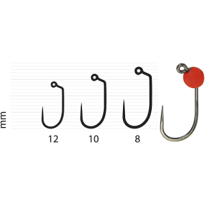 KAMATSU WORM JIG UL 10 BLNO K-140 10PCS