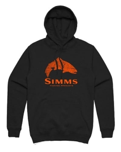 Simms Wood Trout Fill Hoody Noir M
