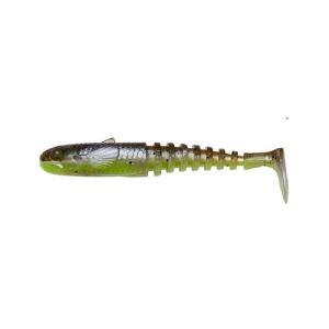 SG Gobster Shad 7.5cm Green Pearl Yellow 1pc