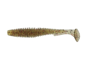 FishUP U-Shad 6,2cm #045 Vert Pump Red Black 9szt