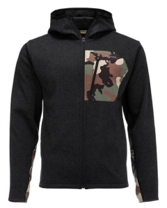 Simms CX Hoody Noir Heather XL