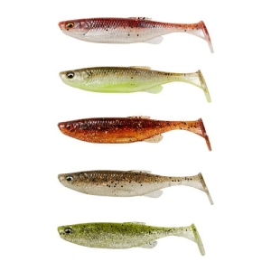 SG Fat Minnow T-tail 13cm 20g ClearWater Mix 5pcs