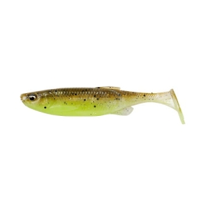 SG 3d Fat Minnow T-tail 9cm Green Pearl Yello 1pc