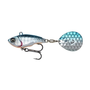 SG FAT TAIL SPIN 6.5cm 16g Blue Silver
